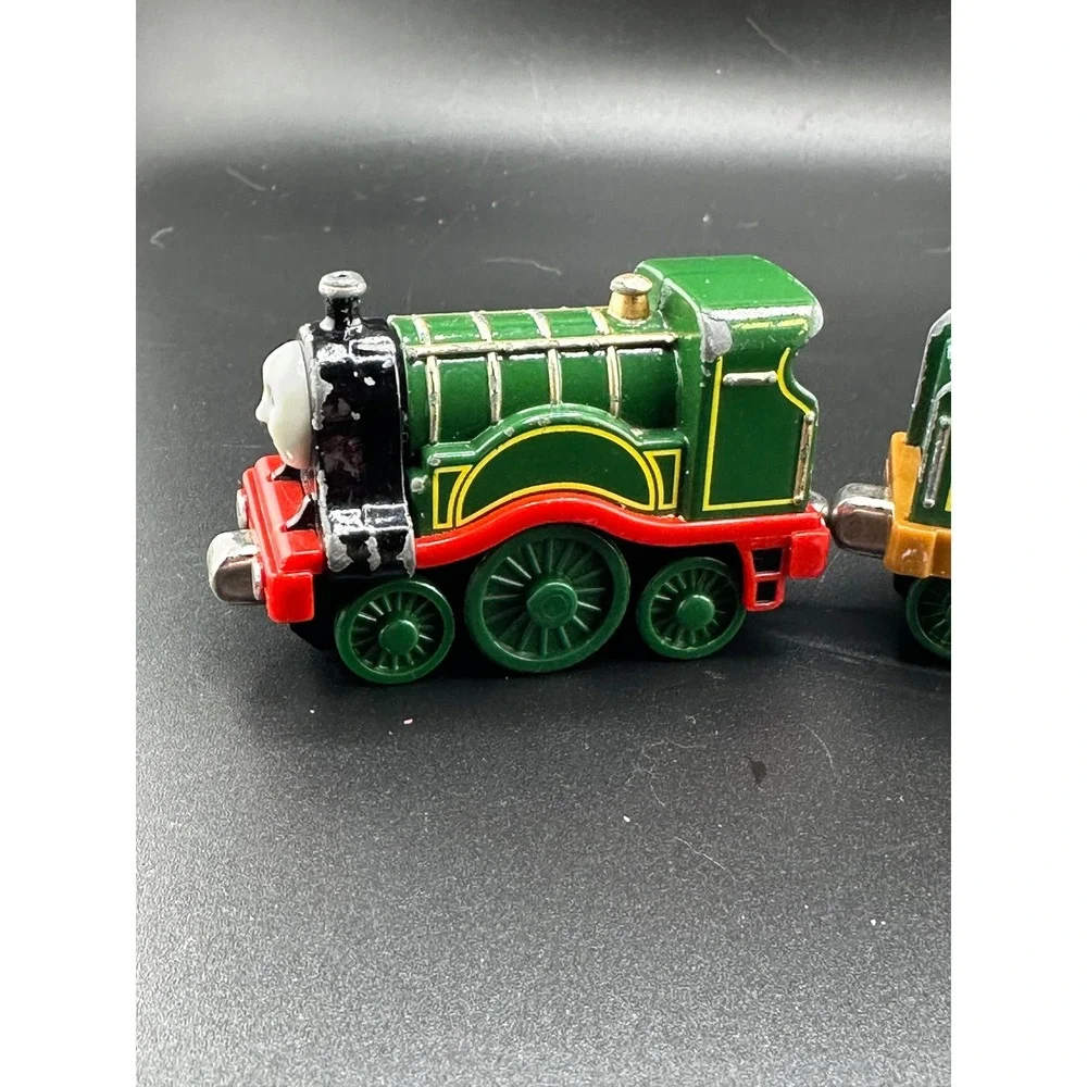 Emily and Tender Salty‎ Take N Play Along Lot Diecast Trains Vtg Thomas Train